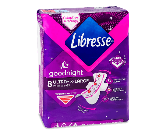 Прокладки гігієнічні Libresse Ultra Night Extra