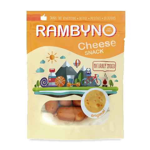 Сир плавлений Rambyno Snack натуральний