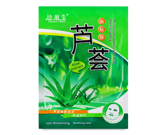 Маска для обличчя тканинна з алое