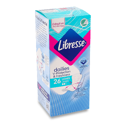 Прокладки гігієнічні Libresse Daily Fresh Normal