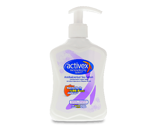 Мило рідке Activex Sensitive антибактеріальне