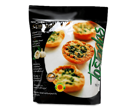 Брускети пшеничні часник-петрушка ТМ Cornellis Tostados