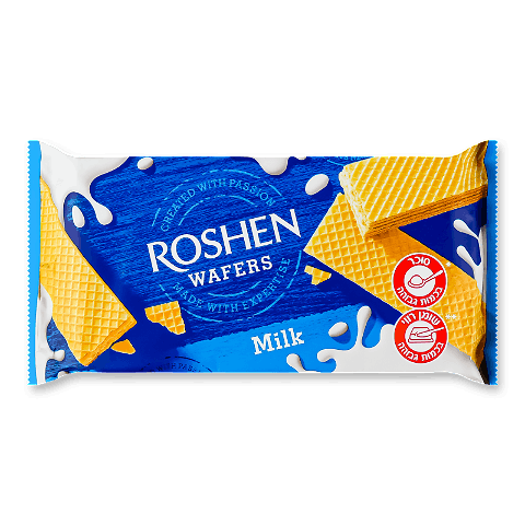 Вафлі Roshen Wafers молоко