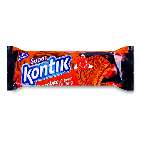 Печиво Konti Super Kontik зі смаком шоколаду
