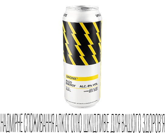 Напій енергетичний Bronx слабоалкогольний з/б