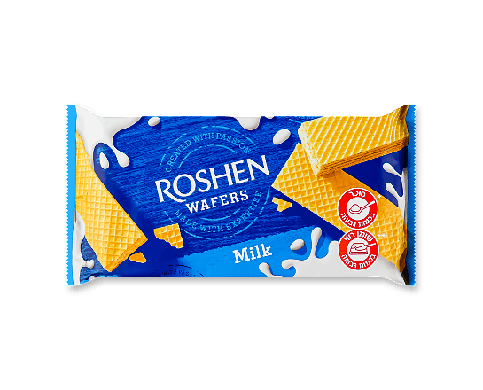Вафлі Roshen Wafers молоко