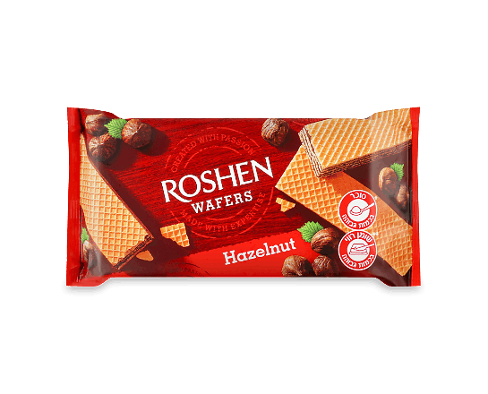 Вафлі Roshen Wafers горіх