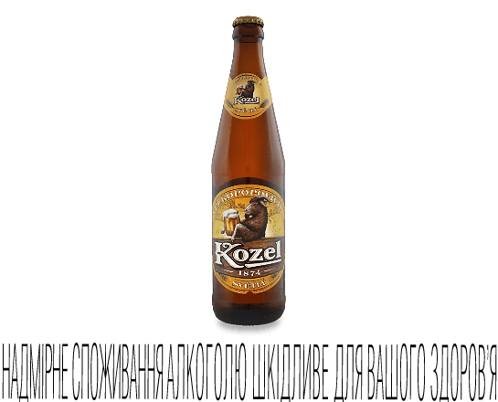 Пиво Velkopopovitsky Kozel світле