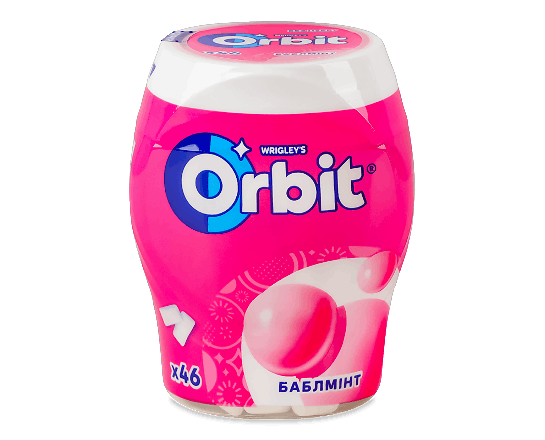 Гумка жувальна Orbit Bottle Баблмінт