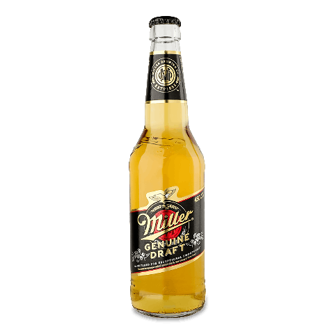 Пиво Miller Genuine Draft світле