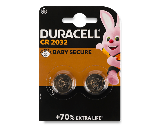 Батарейки Duracell CR2032 3V