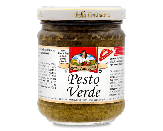Соус Bella Contadina песто з базиліком