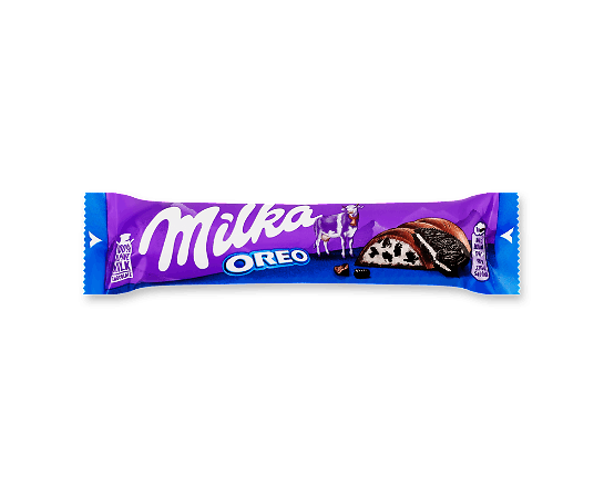 Шоколад Milka зі шматочками печива Oreo