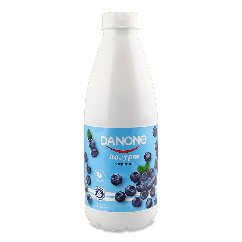 Йогурт Danone чорниця питний 1,5%