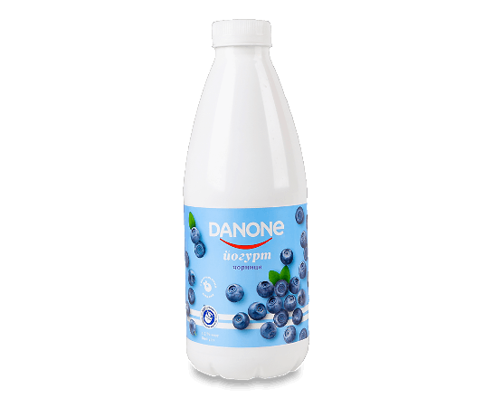 Йогурт Danone чорниця питний 1,5%
