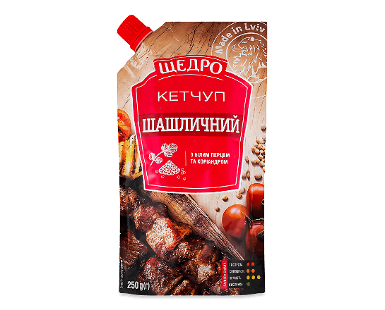 Кетчуп «Щедро» «Шашличний»