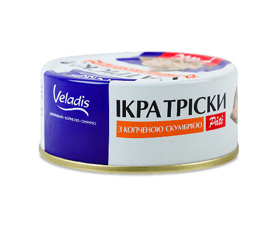 Ікра тріски Veladis Pate зі скумбрією