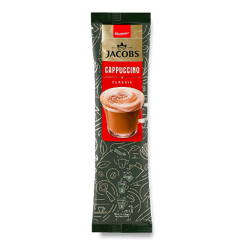 Напій кавовий Jacobs 3 в 1 Cappuccino