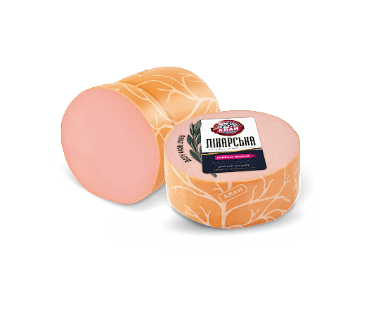 Ковбаса «Алан» «Лікарська» н/о в/ґ