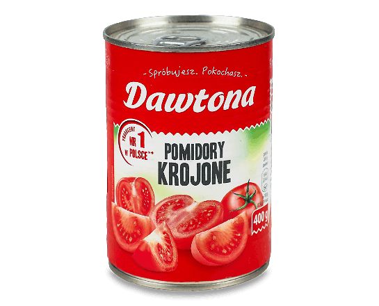 Помідори Dawtona нарізані без шкірки