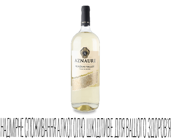 Вино Aznauri «Алазанська долина» біле напівсолодке