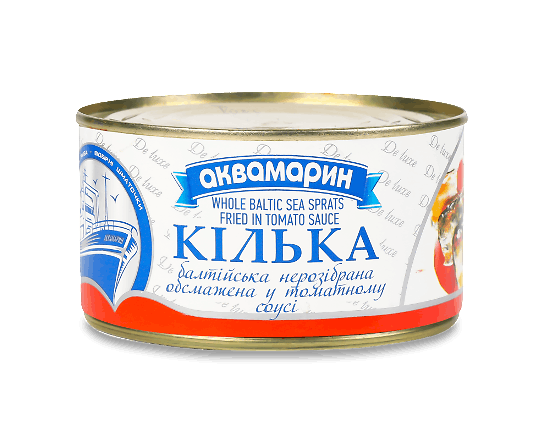 Кілька «Аквамарин» «Балтійська» нерозібрана в томатному соусі