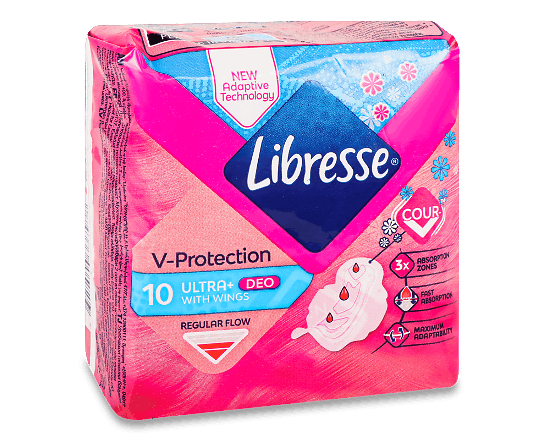 Прокладки Libresse Ultra Normal deo