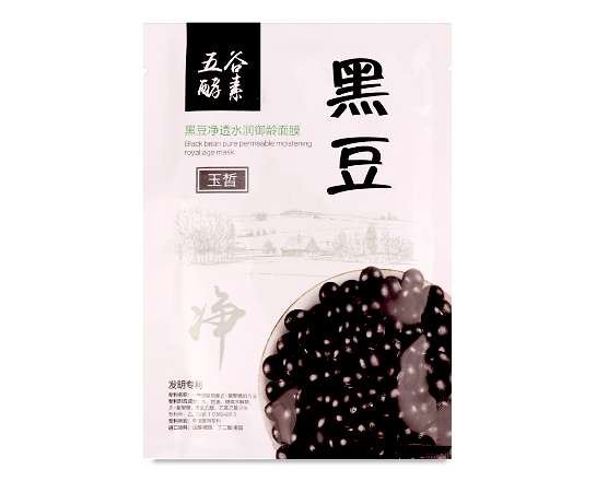 Маска для обличчя Black Soya Bean тканинна