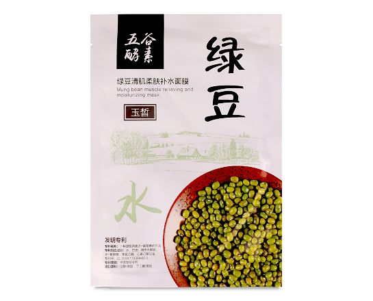 Маска для обличчя Mung Bean тканинна