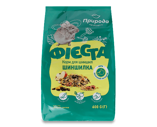 Корм для шиншил «Природа» «Фієста»