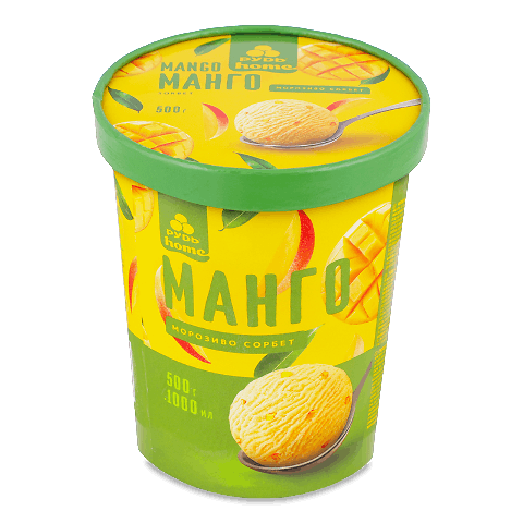 Морозиво Рудь Сорбет манго