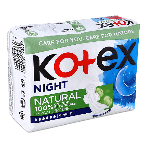 Прокладки гігієнічні Kotex Natural Night