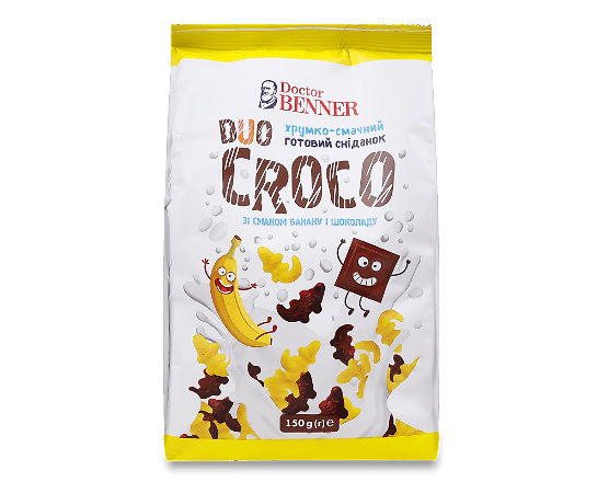 Сніданок готовий Doctor Benner Duo Croco