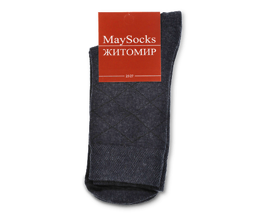 Шкарпетки чоловічі MaySocks класика basic р.25-27