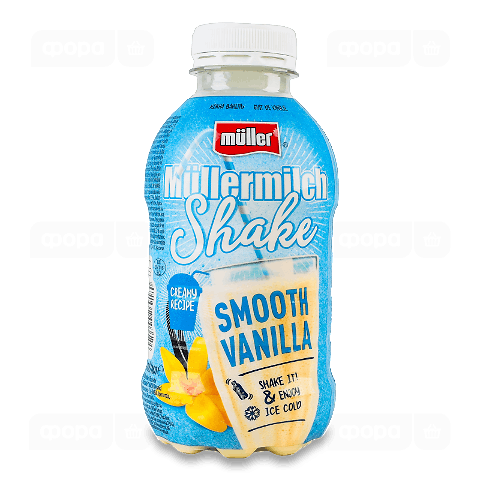 Напій молочний Mullermilch Шейк ваніль 3,5%