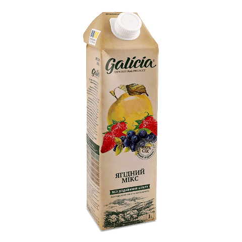 Сік Galicia ягідний мікс