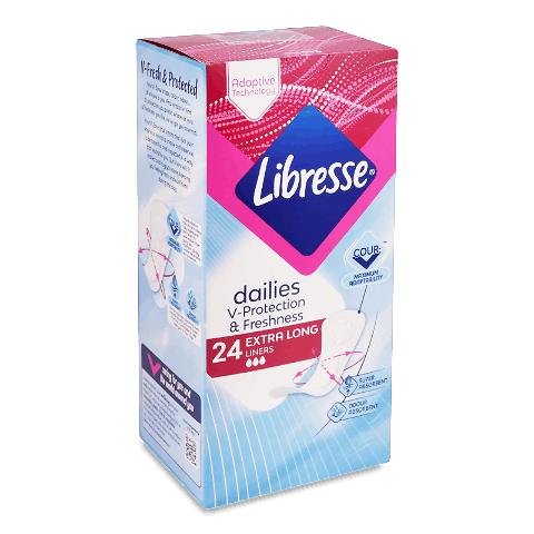 Прокладки гігієнічні Libresse Dailies Fresh Extra Long