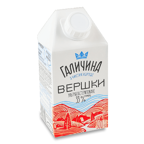 Вершки «Галичина» 33%