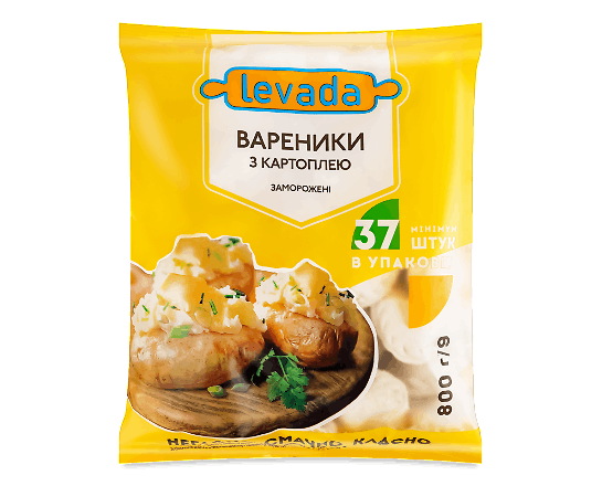 Вареники «Левада» з картоплею