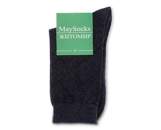 Шкарпетки чоловічі MaySocks Економ р.25