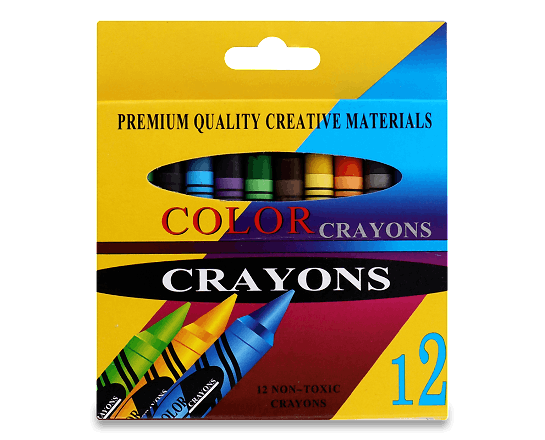 Олівці-крайони 12 шт.