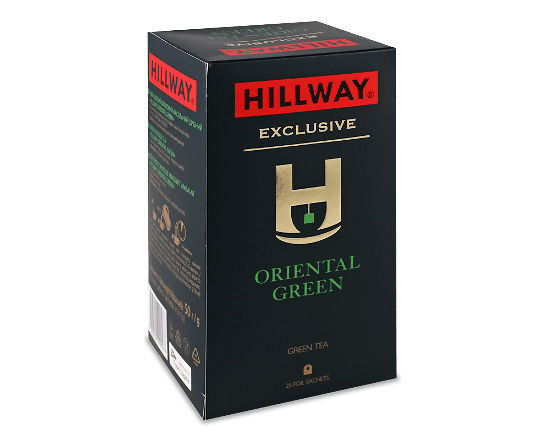 Чай зелений Hillway Exclusive Oriental Green байховий