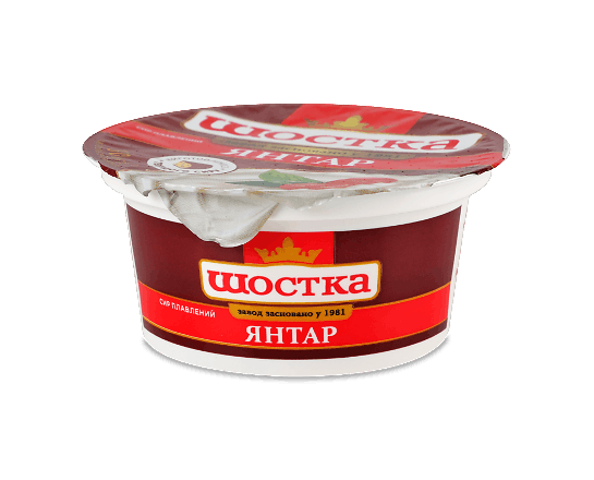 Сир плавлений «Шостка» «Янтар» 50%
