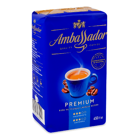 Кава мелена Ambassador Premium