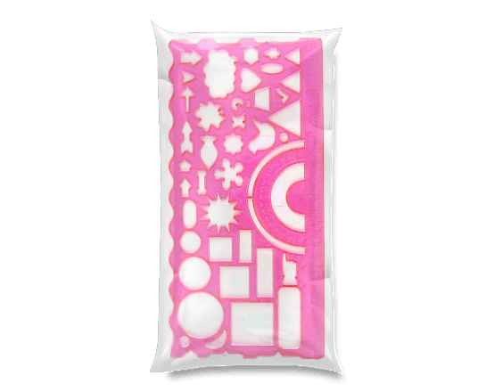 Лінійка-трафарет в асортименті Y-1