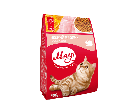 Корм для котів «Мяу!» з кроликом сухий