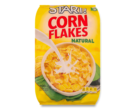 Пластівці Start кукурудзяні натуральні