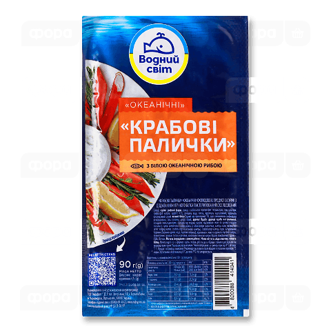 ПаличкикрабовіВоднийсвітохолоджені