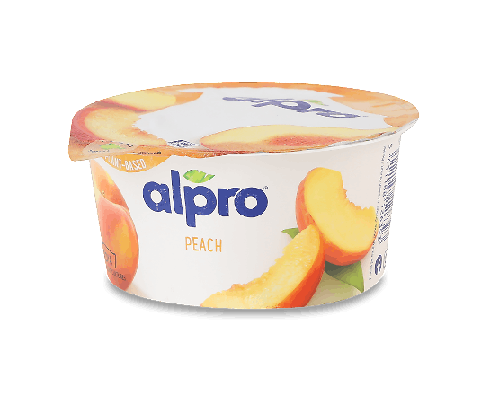 Десерт Alpro соєвий ферментований з персиком