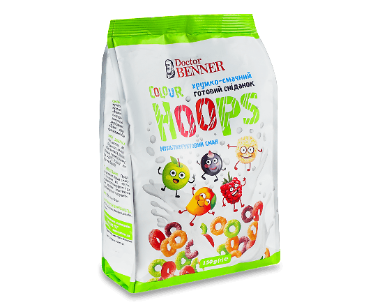 Сніданок готовий Doctor Benner Colour Hoops